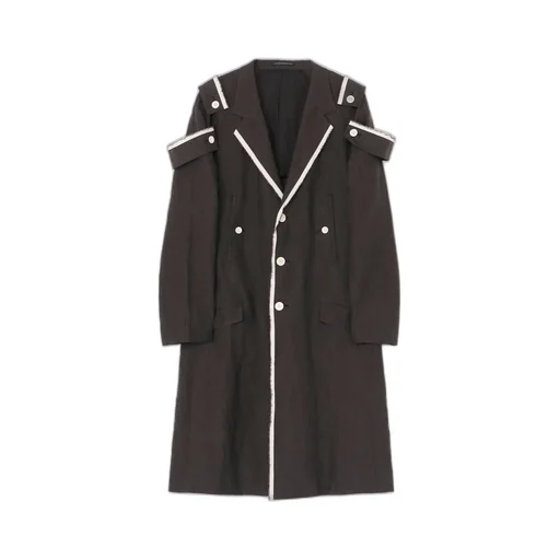 Hemp Cloth K-Shoulder Epaulet Long J