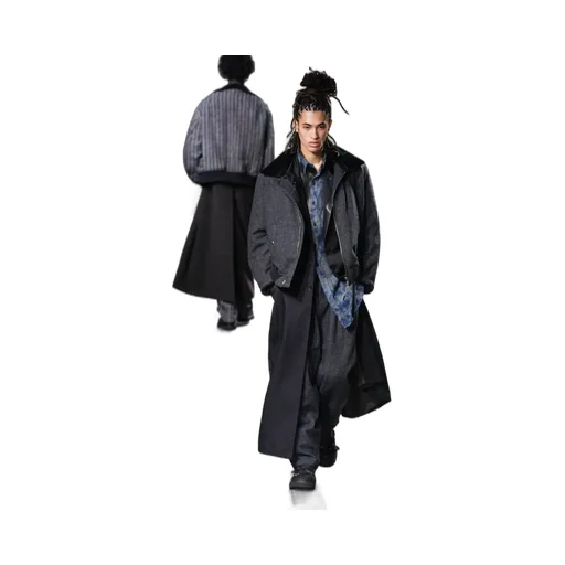 Carse Tweed Hem Tab Pants