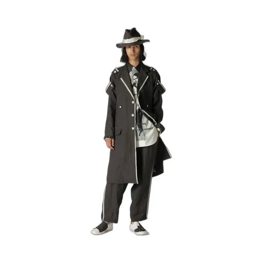 Hemp Cloth K-Shoulder Epaulet Long J