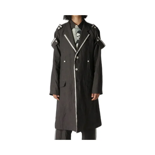 Hemp Cloth K-Shoulder Epaulet Long J