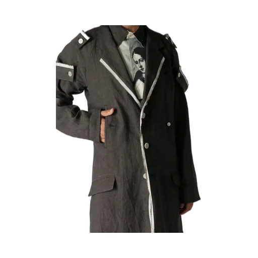 Hemp Cloth K-Shoulder Epaulet Long J