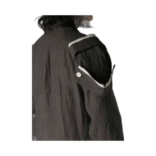Hemp Cloth K-Shoulder Epaulet Long J