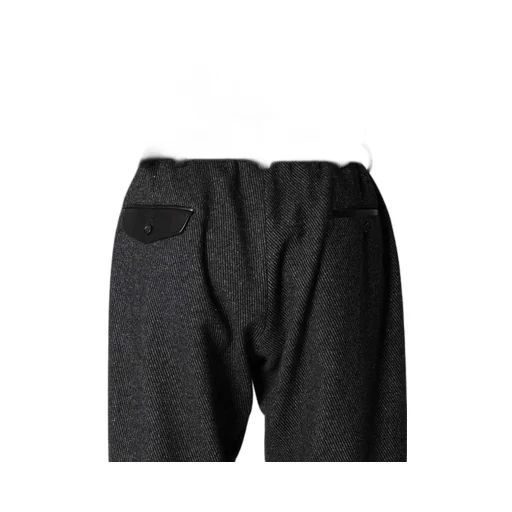 Carse Tweed Hem Tab Pants