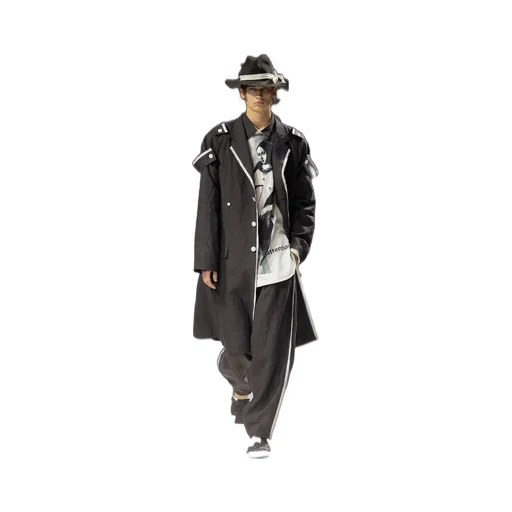 Hemp Cloth K-Shoulder Epaulet Long J