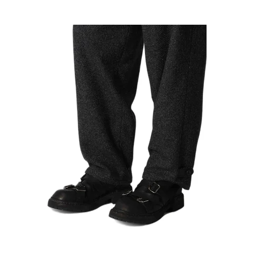 Carse Tweed Hem Tab Pants