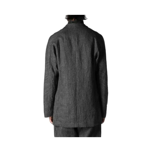 Flax Top Gabardine Raglan Sleeve Jacket