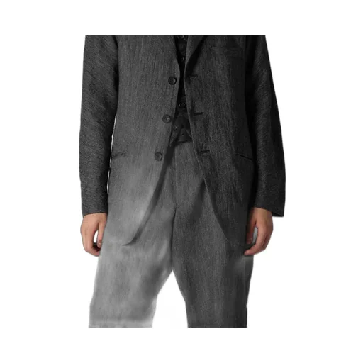 Flax Top Gabardine Raglan Sleeve Jacket