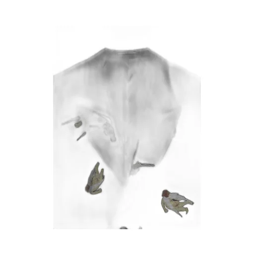 Angel Pattern Double Front Jacket