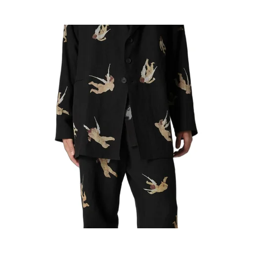 Angel Pattern Double Front Jacket