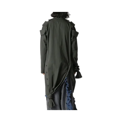 Cotton Twill Shoulder Epaulet Double Jacket