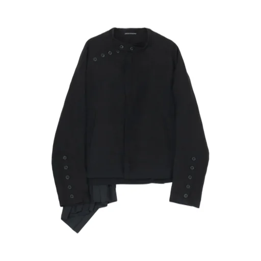 Li/Rycanvas W-Embroidery And Pleats Jkt