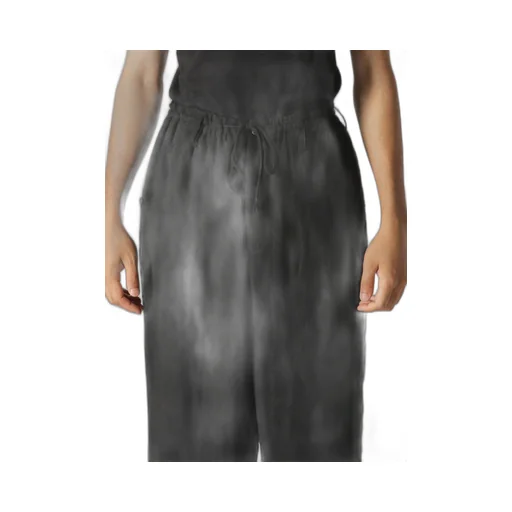 L Veil Lawn R-Ribbed Hem Pants