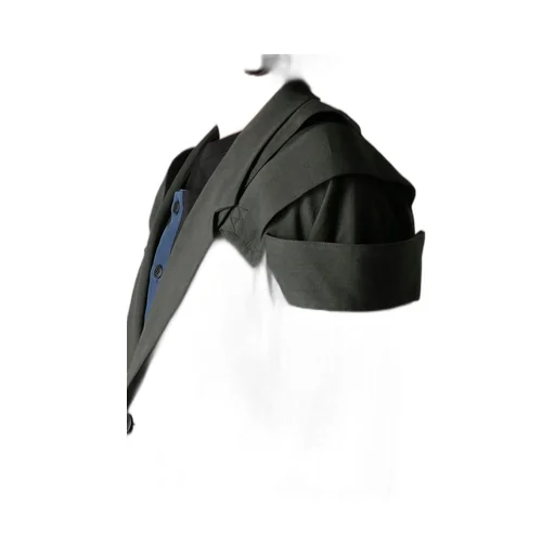 Cotton Twill Shoulder Epaulet Double Jacket