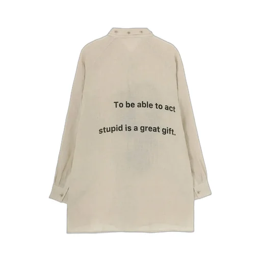 To Be Redone Pattern Shirt