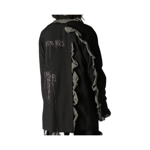 W/Ry Hard Twisted Gabardine Back Pt Jacket
