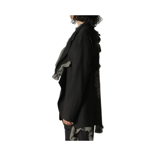 W/Ry Hard Twisted Gabardine Back Pt Jacket