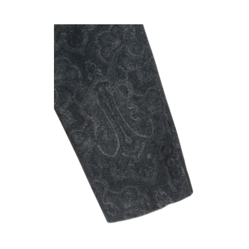 Indian Jacquard Transforming Collar Jacket