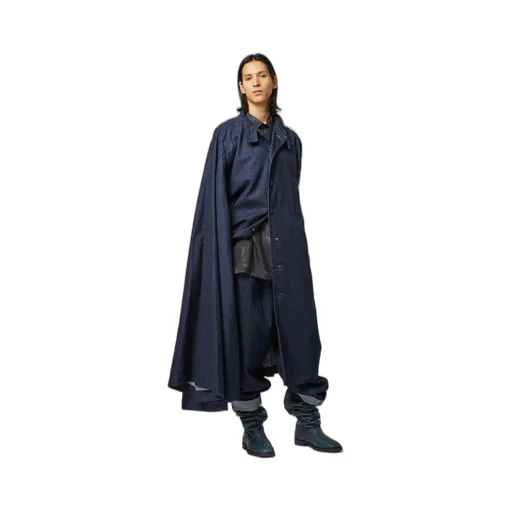 120Z Denim W-Right-Side Dolman Coat