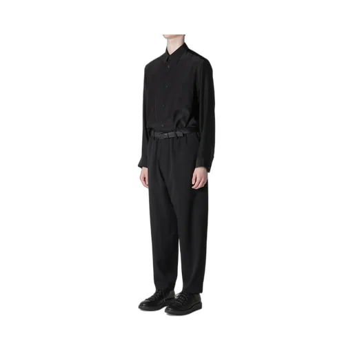 Wool Gabardine W Stitch Pants