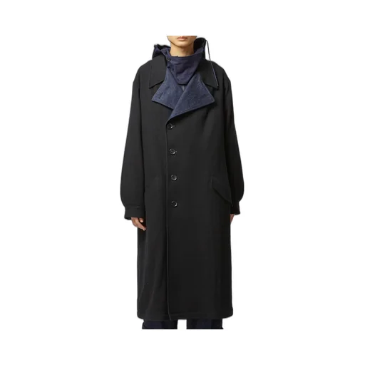 014/1+135/2 Flannel X Denim Coat