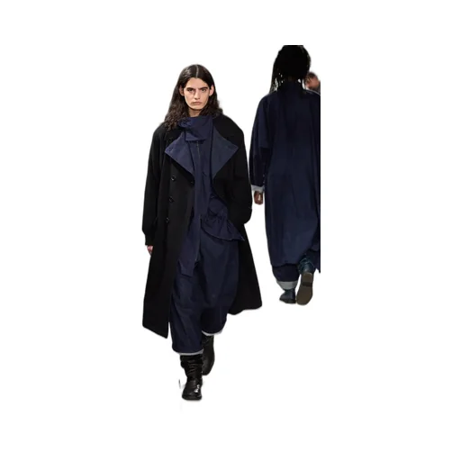 014/1+135/2 Flannel X Denim Coat
