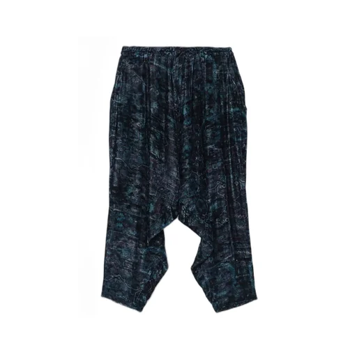 Indian Jacquard Print Baggy Pants