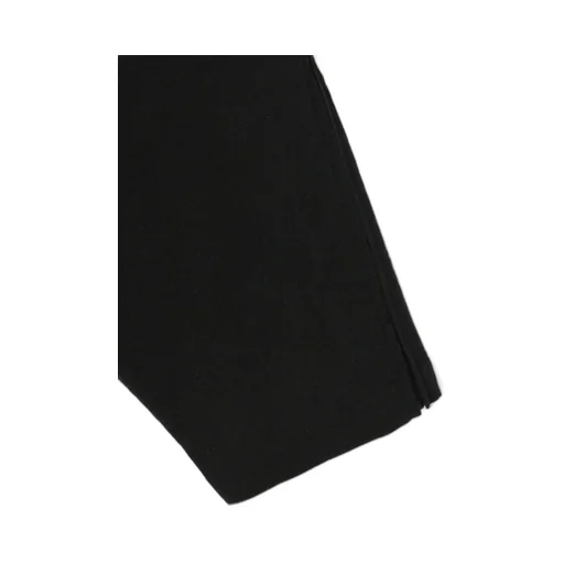 Ink Bkack Flax Wool Cloth Y-Deco F Draped P