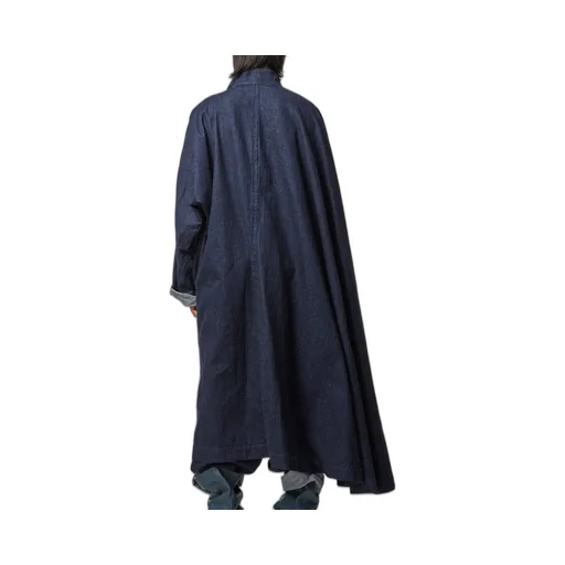 120Z Denim W-Right-Side Dolman Coat
