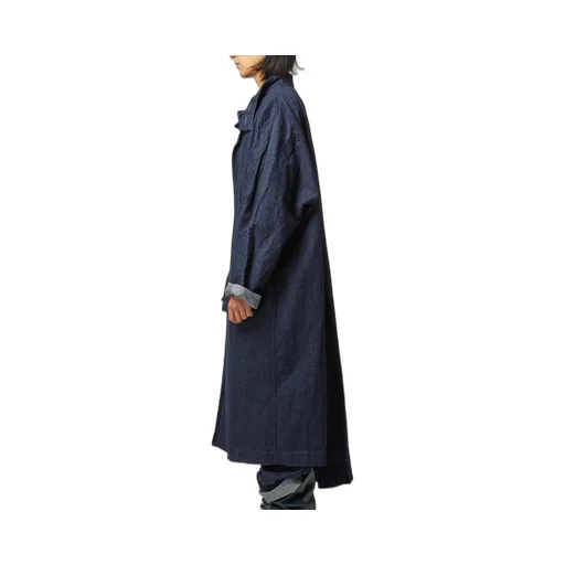 120Z Denim W-Right-Side Dolman Coat