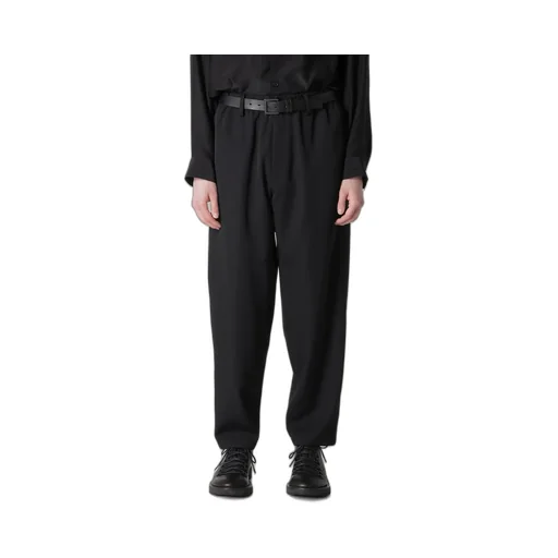 Wool Gabardine W Stitch Pants