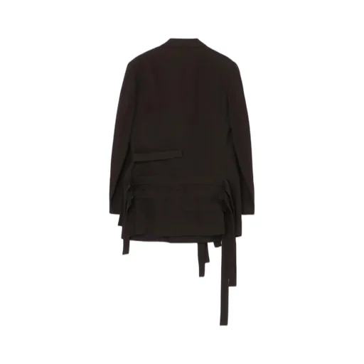 Khaki W/L/C W-Belted Double Jacket