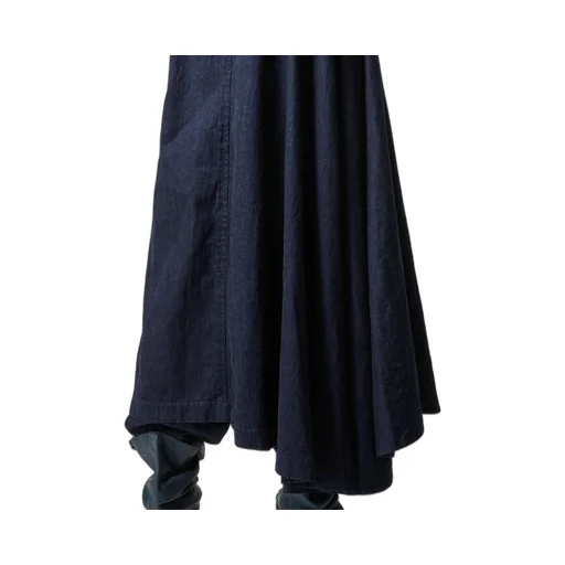 120Z Denim W-Right-Side Dolman Coat