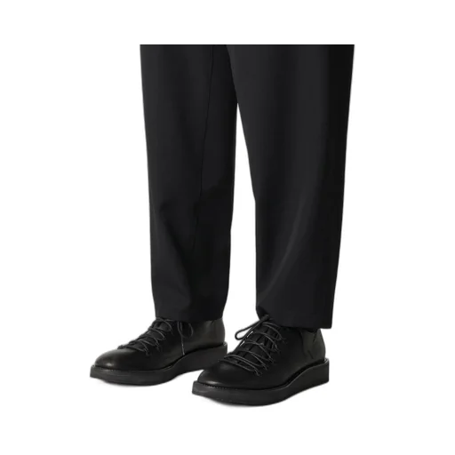 Wool Gabardine W Stitch Pants