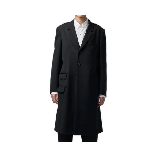 Re Army Gabardine S-3Bs Notched Lapel Long Jacket