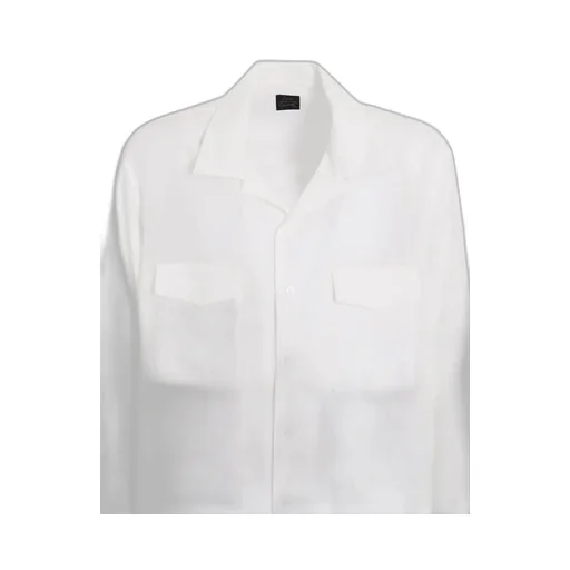Suit Cellulose Poplin Cdh Open Collar Shirt