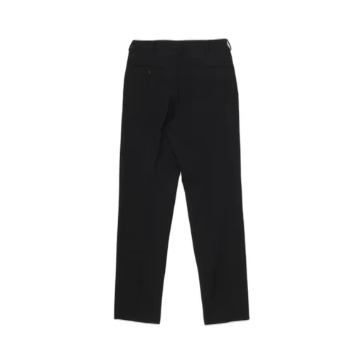 Suit Gabardine No-Tuck Pants
