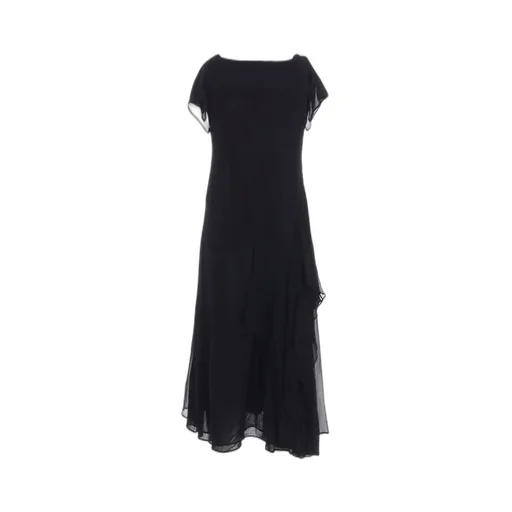 6Momme Chiffon R Draped Square Neck D