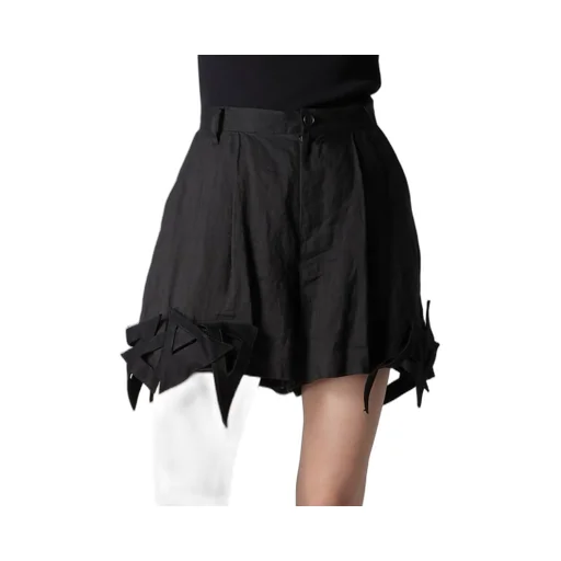 Chain Motif Short Pants