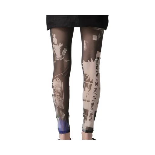 C-Pattern E Basic Leggings B