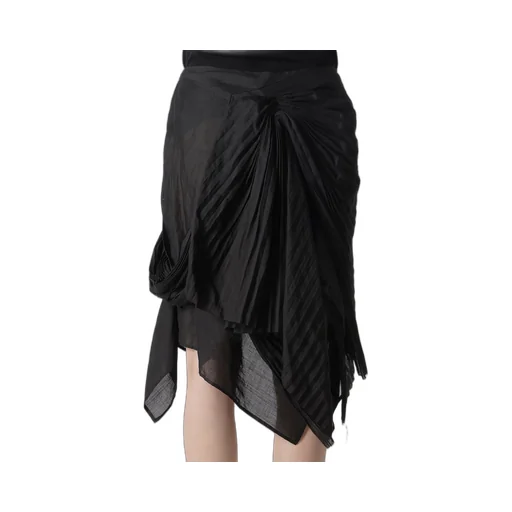 Ra Lawn Pleated Skirt B