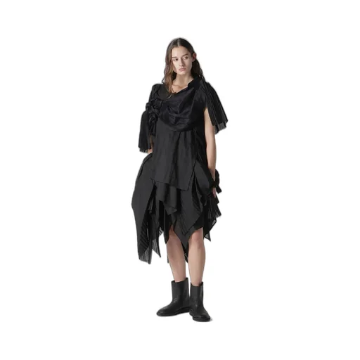 Ra Lawn Pleated Skirt A