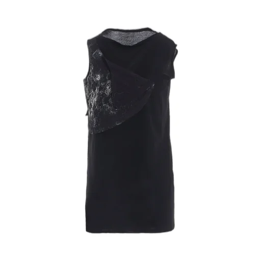 Lace Cloth Motif Tank Top