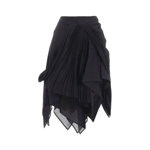 Ra Lawn Pleated Skirt B