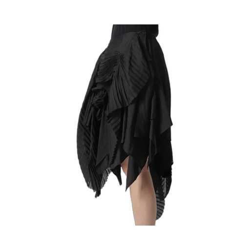 Ra Lawn Pleated Skirt A