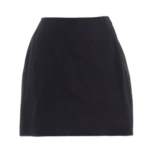 Li Double Gauze Basic Mini Skirt