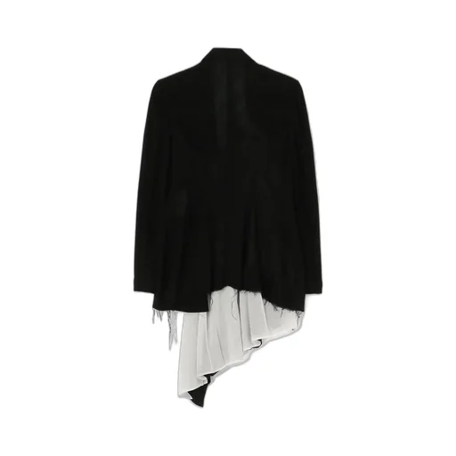Short Front Pleated Jacket