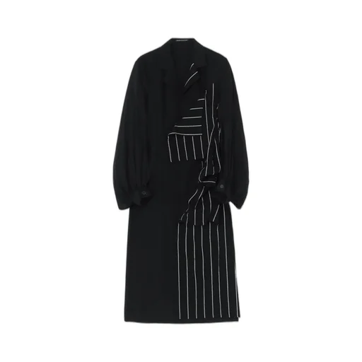 <207/1>+<014/1> Bishop Sleeves Long Coat