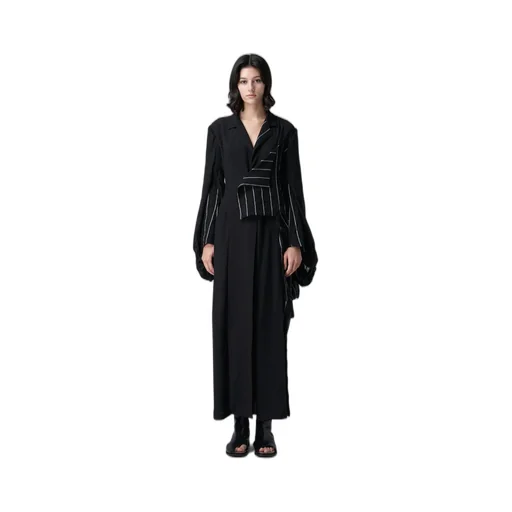 <207/1>+<014/1> Bishop Sleeves Long Coat