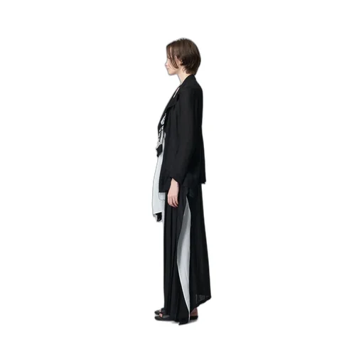 Short Front Pleated Jacket