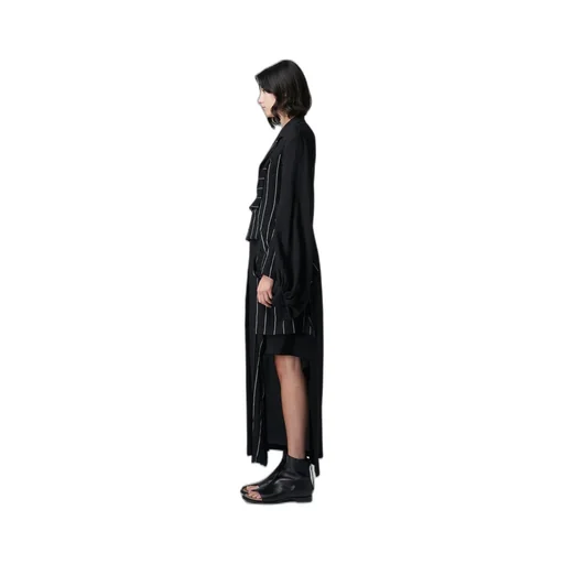 <207/1>+<014/1> Bishop Sleeves Long Coat